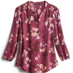 Fortune + Ivy Tops - FORTUNE + IVY Julieta Smock Detail Blouse size L Fortune + Ivy Tops - FORTUNE + IVY Julieta Smock Detail Blouse size L